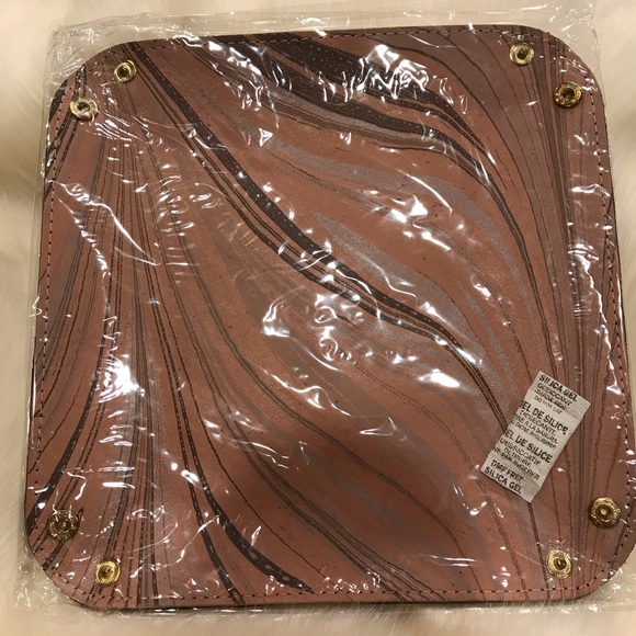 Tribe Alive Leather Marbled Valet Tray New - Picture 6 of 8